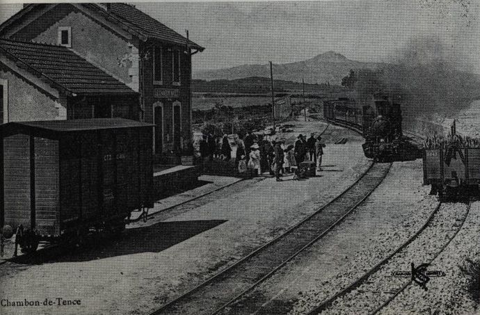 A Chambon-de-Tence. A Chambon-de-Tence.