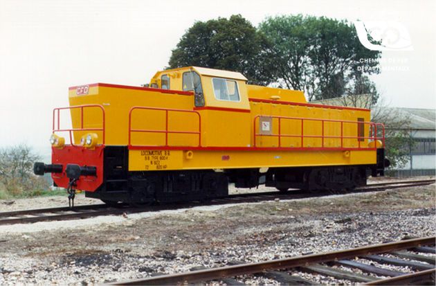 Ancienne Locomotive BB 800H CFD