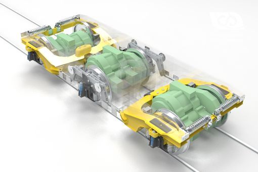 Architecture bogie TRIAX