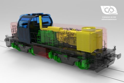 Architecture Locomotive Type BB DE Architecture Locomotive Type BB DE