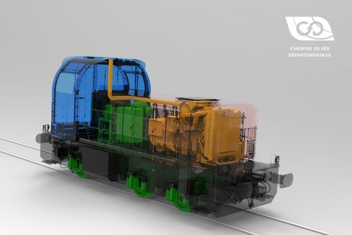 Architecture Locotracteur Type C DE D33