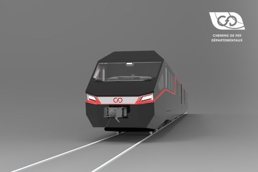 Autorail articulé tri-caisse Autorail articulé tri-caisse