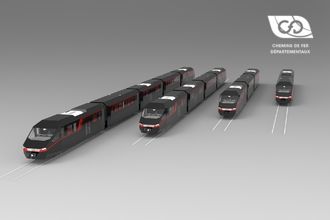 Autorails Diesel électriques CFD à essieux