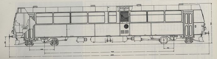Autorails Série 1200, (Echelle 1/86e)
