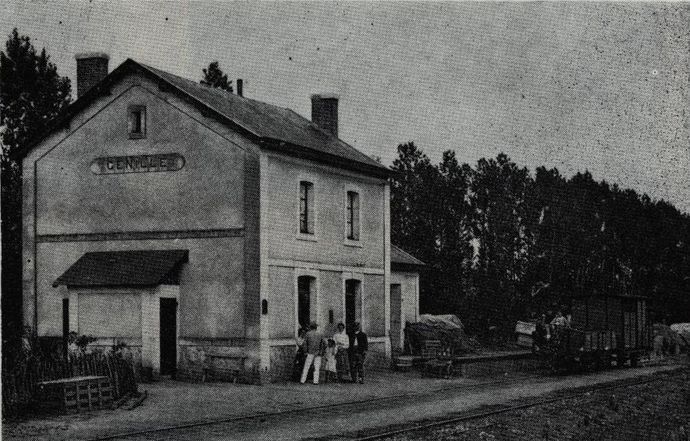 Bâtiment type n° 3, 1ère série : Genillé (Indre-et-Loire sud). (Collection G. PEREVE) Bâtiment type n° 3, 1ère série : Genillé (Indre-et-Loire sud). (Collection G. PEREVE)