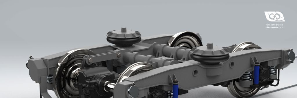 Bogie CFD pour Autorails