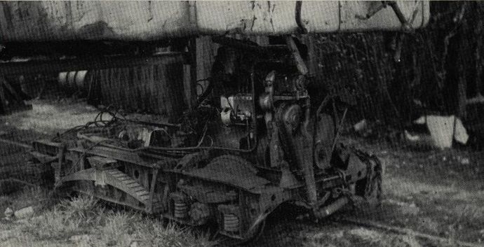 Détail du bogie moteur des A 80 D