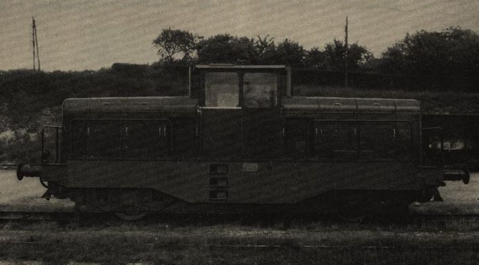 Fig. 3. Locomotive à deux essieux, 34 Tonnes, voie normale