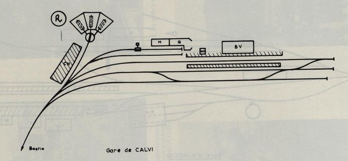 GARE DE CALVI GARE DE CALVI
