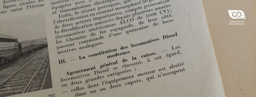 La constitution des locomotives Diesel modernes