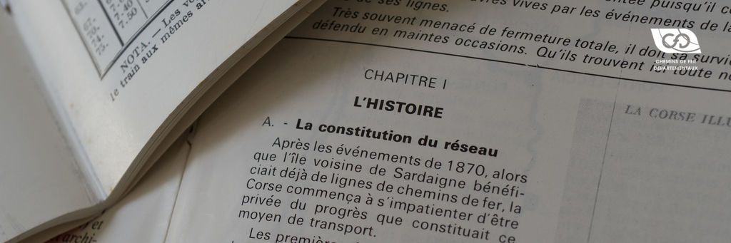 La constitution du réseau de la Corse