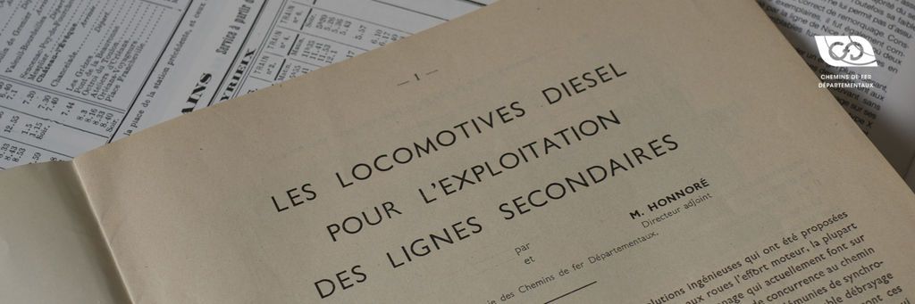 Les locomotives diesel pour l'exploitation des lignes secondaires