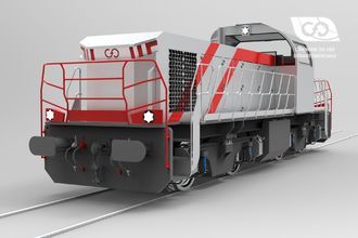 Locomotive diesel CFD Type BB à traction électrique