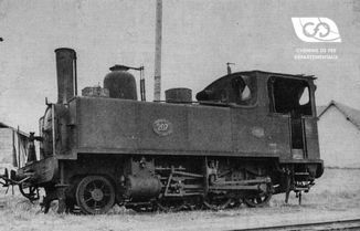 Locomotives avec essieu porteur à l'avant ; type 200