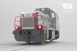 Locotracteur diesel CFD Type B à traction électrique Locotracteur diesel CFD Type B à traction électrique