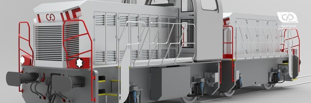 Locotracteur diesel CFD Type D à traction électrique