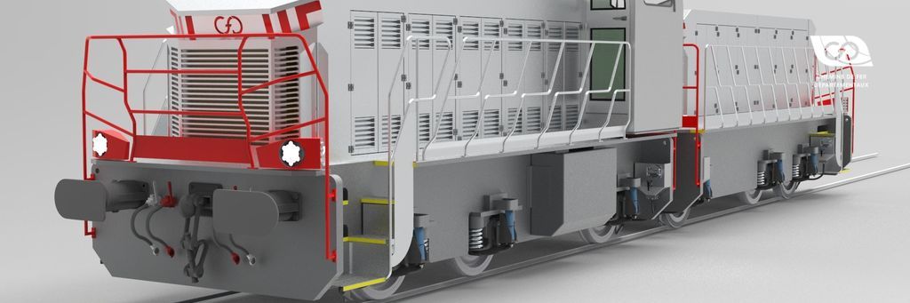 Locotracteur diesel CFD Type F à traction électrique