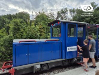 Locotracteur électrique touristique