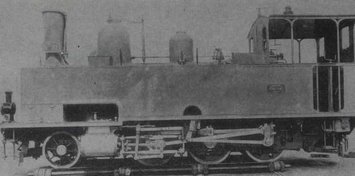 Photo de constructeur de la locomotive 130 n° 71 (Série 68-78) du type I.G.