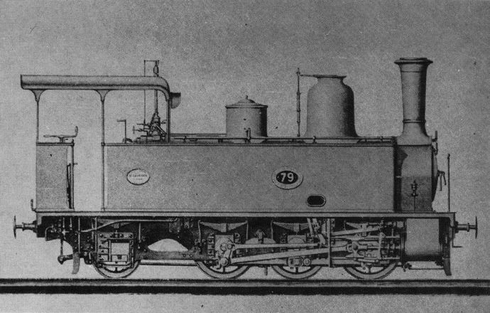 Photo du constructeur de la locomotive type GT3 de Saint-Léonard Photo du constructeur de la locomotive type GT3 de Saint-Léonard