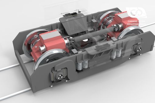 Profil bogie Pennsylvania voie métrique Profil bogie Pennsylvania voie métrique