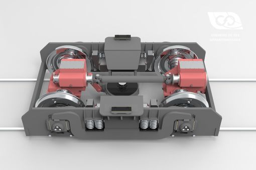 Profil bogie Pennsylvania voie normale Profil bogie Pennsylvania voie normale