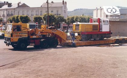 Transport de locotracteurs