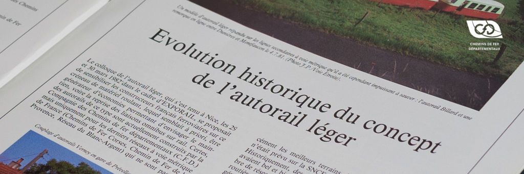 Une évolution historique du concept de l'autorail léger