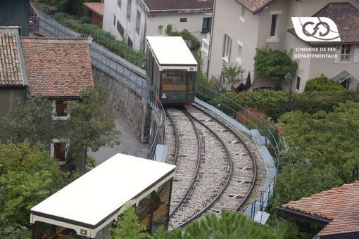 Voie d'évitement funiculaire de Thonon-les-Bains