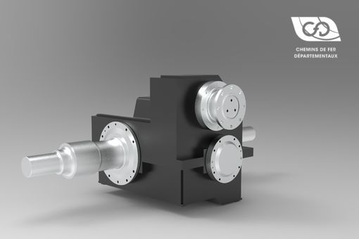 Vue isométrique pont PR23 Vue isométrique pont PR23